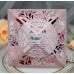 Valentine's Day Greeting Card Rose Card Laser Cut Glitter Paper Wedding Card Personalized Custom